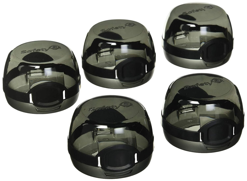 Safety Stove Knob Covers Child-Proof Clear View Baby Safety Knob Covers, 5 Count