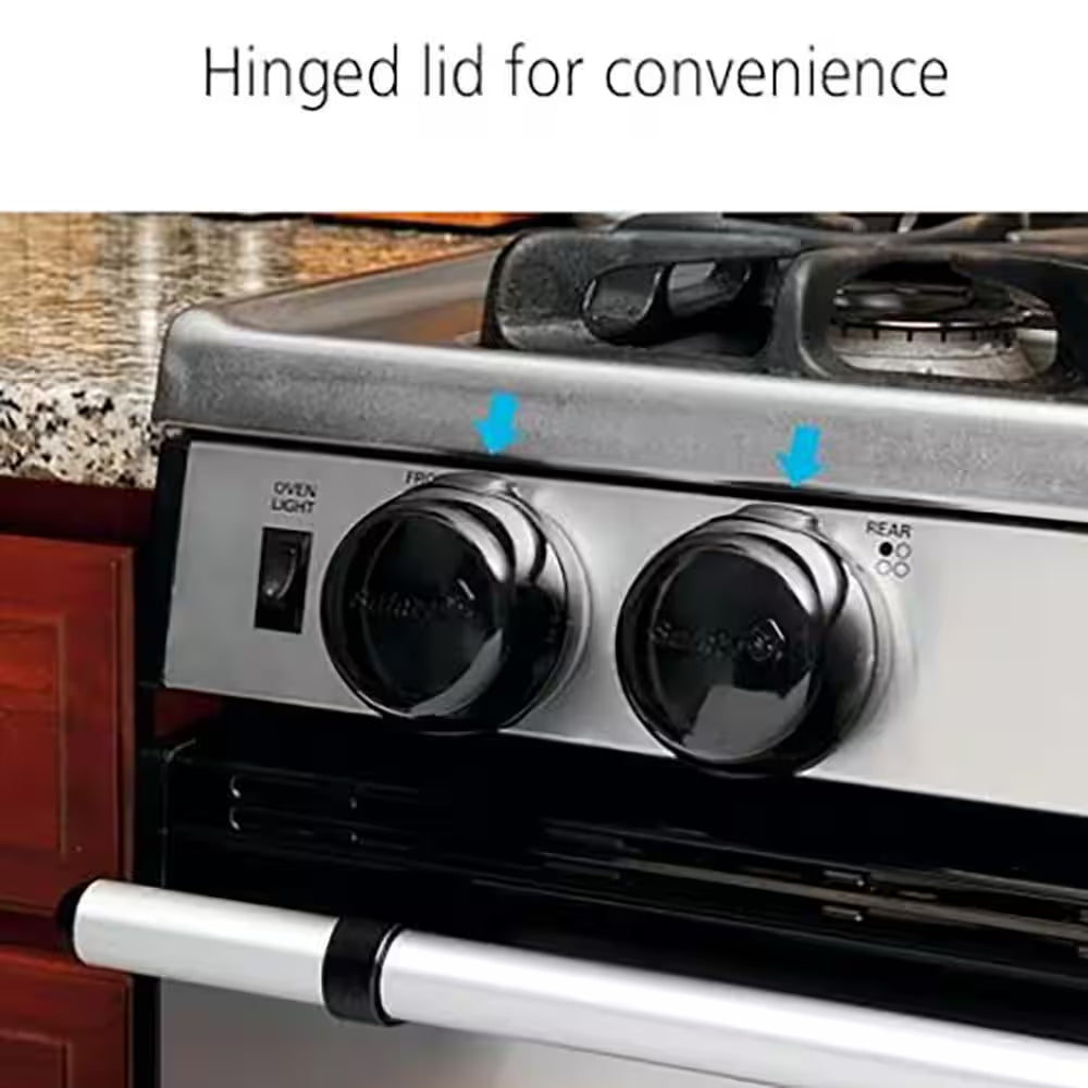 Stove Knob Covers Decor Door Lock (5-Pack)