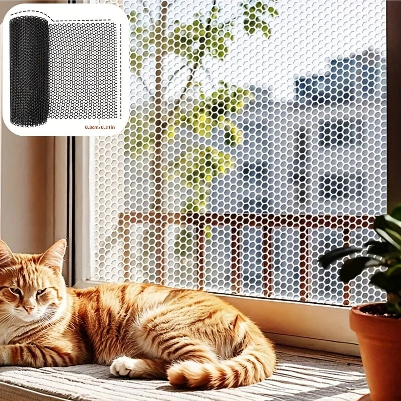 Cat Pet Mesh Balcony Protective Net Fall Prevention Anti-Theft Fence Window Sealing Net Garden Fence Protective Net