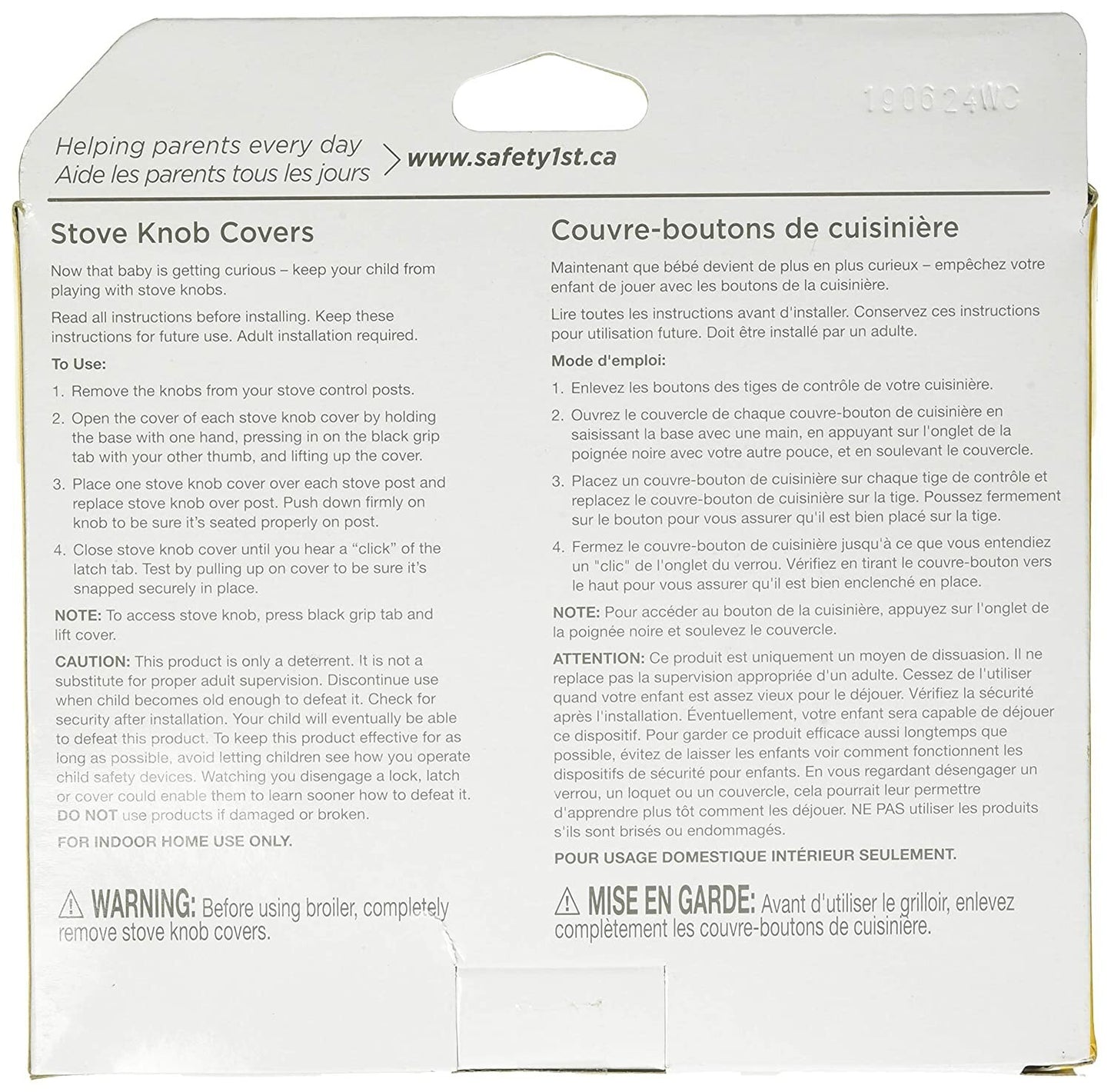 Safety Stove Knob Covers Child-Proof Clear View Baby Safety Knob Covers, 5 Count