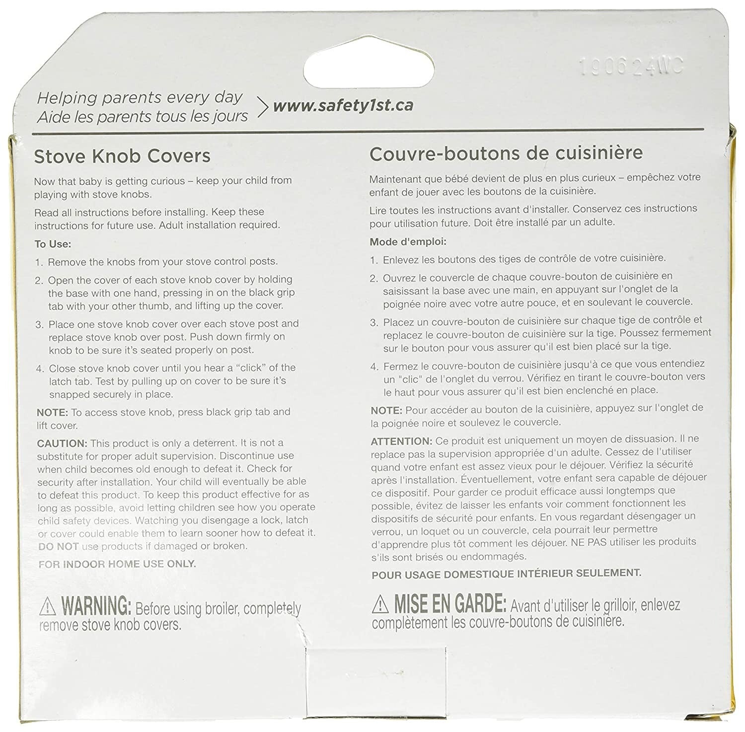 Safety Stove Knob Covers Child-Proof Clear View Baby Safety Knob Covers, 5 Count