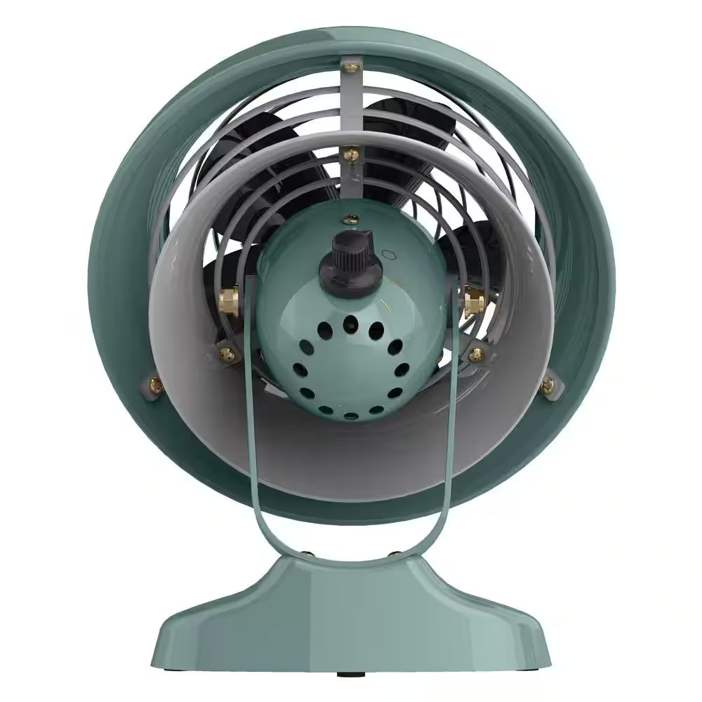 VFAN Mini Classic Personal Vintage Air Circulator Fan, Green